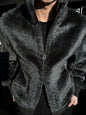 Men's Fashion Autumn And Winter Plush Zipper Jacket
