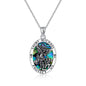 sterling silver  jewelry saint michael coin medal pendant ion jewelry for men