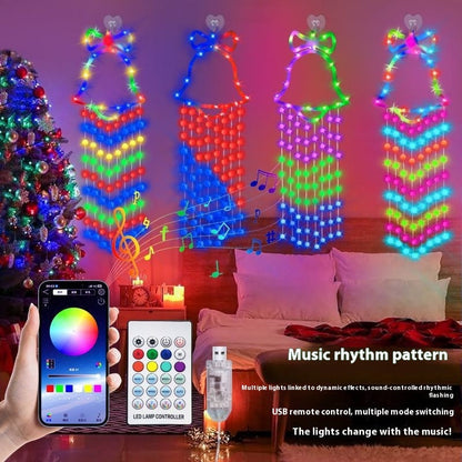 Christmas Bell Hanging Lamp Atmosphere Christmas Tree Decoration