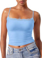 Women’s Lace Camisole – Sexy Square Collar Sleeveless Top, Elegant Summer Tank