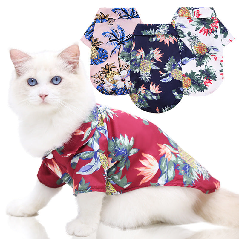 Anti-hair Falling Shirt Teddy Small And Medium-sized Dog Thin Clothes