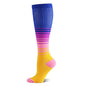 Outdoor Cycling Running Breathable Tube Socks Sports Compression Socks
