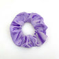 Solid Color Large Intestine Hair Ring Flower Hair Band Hair Accessories Rubber Band For Hair Ties