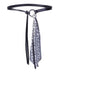 Scarf Belt Accessories For Wome Silk Ribbon Waist Chain Leather