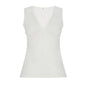 Deep V-neck Strap Pleated Bust Vest Spicy Girl-style Vintage Versatile Figure-hugging Top