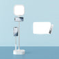 Mobile Phone Holder Retractable Wireless Live Broadcast Stand With Wireless Dimmable LED Beauty Fill Light