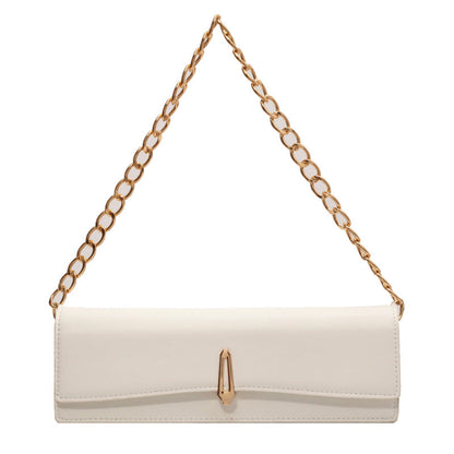 Simple Graceful Western Style Chain Handbag Trendy Cool