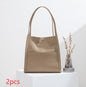 Cowhide Tote Large Capacity Shoulder Bag