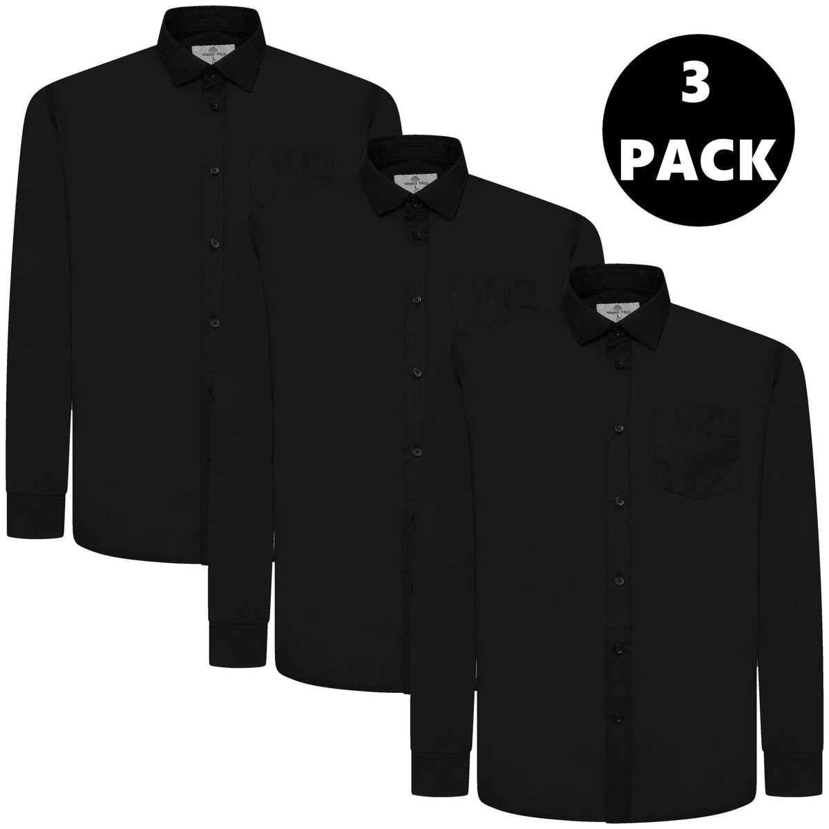 Classic Plain Long Sleeve Shirt