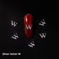 26 Letter Alloy Nail Ornament Nail Crystal