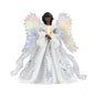 Christmas Tree Decoration Golden Angel Doll Tree Top Star LED Glow