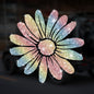 Cartoon Shiny African Woman Automobile Sticker