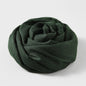 Artistic Sunscreen Solid Color Cotton And Linen Scarf