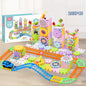 Variety Of Electric Building Blocks Inserting Puzzle Large Particles Puzzle Set 3-6 Years Old