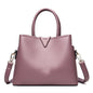 Women's Large Leather Tote Bag | 3 Compartment Work Bag
