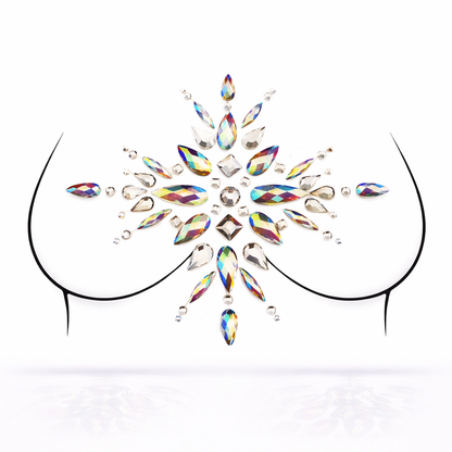 Festival Body Jewels – Self Adhesive Chest & Body Gems (Aphrodite)
