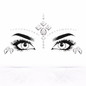 Festival Face Gems – Stick On Self Adhesive Face Jewels (Harmonia)