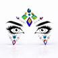 Festival Face Jewels – Self Adhesive Rave Face Gems (Athena Design)