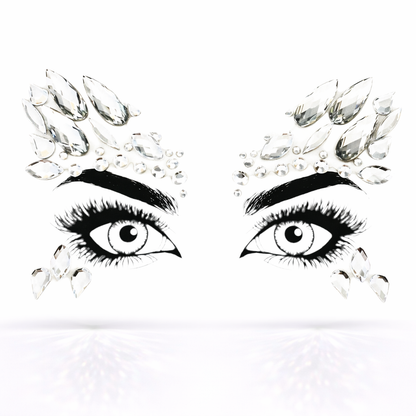 Festival Face Jewels – Stick On Self Adhesive Face Gems (Persephone)