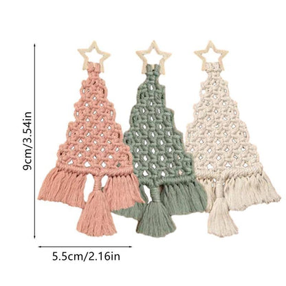 DIY Christmas Gift Handwoven Material Bag