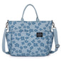 Large Canvas Travel Bag - Lightweight Weekender Handbag with Multiple Pockets