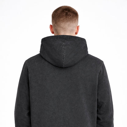 Forge Hoody — Vintage Washed Black