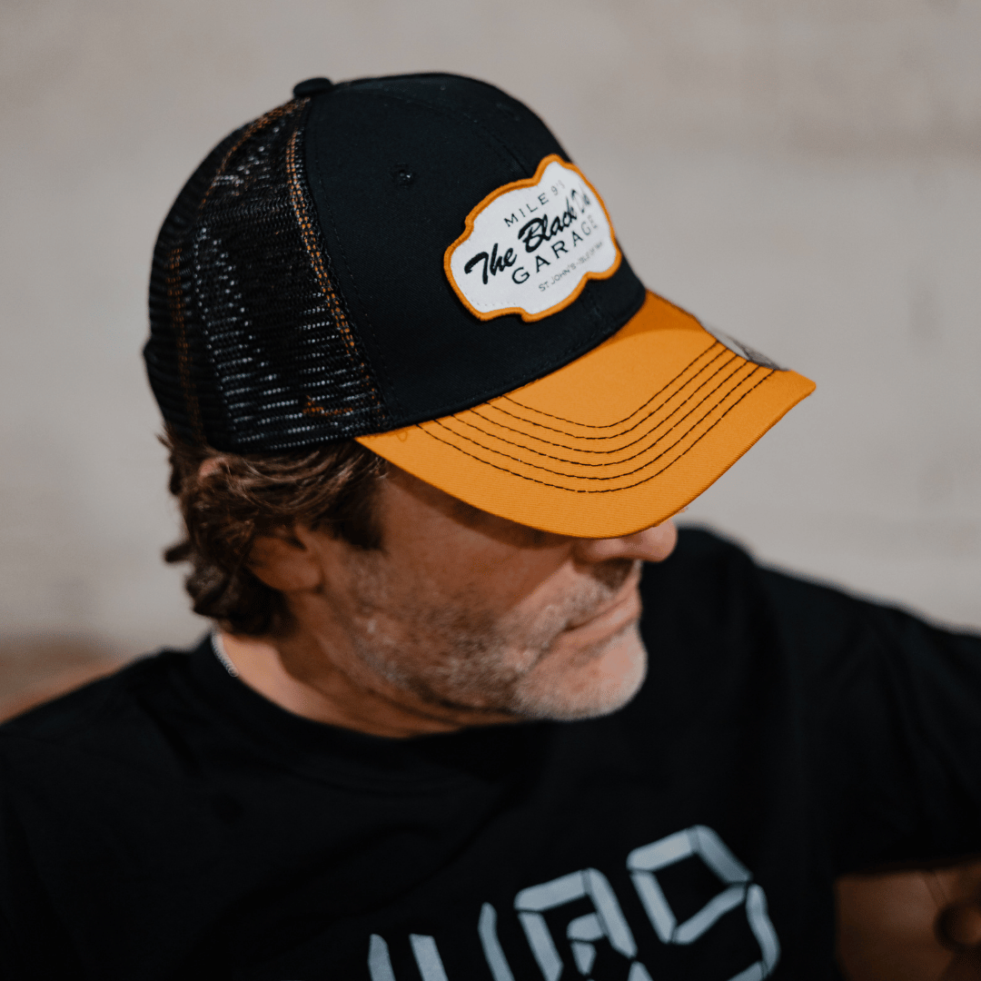 Black & Yellow Garage Cap