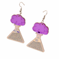 Glitter Lab Flask Earrings UK – Science Statement Earrings (Festival & Rave Accessories)