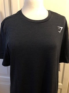 Gym Shark XL Men's Black T-Shirt