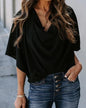 Helga - Batwing Sleeve Blouse