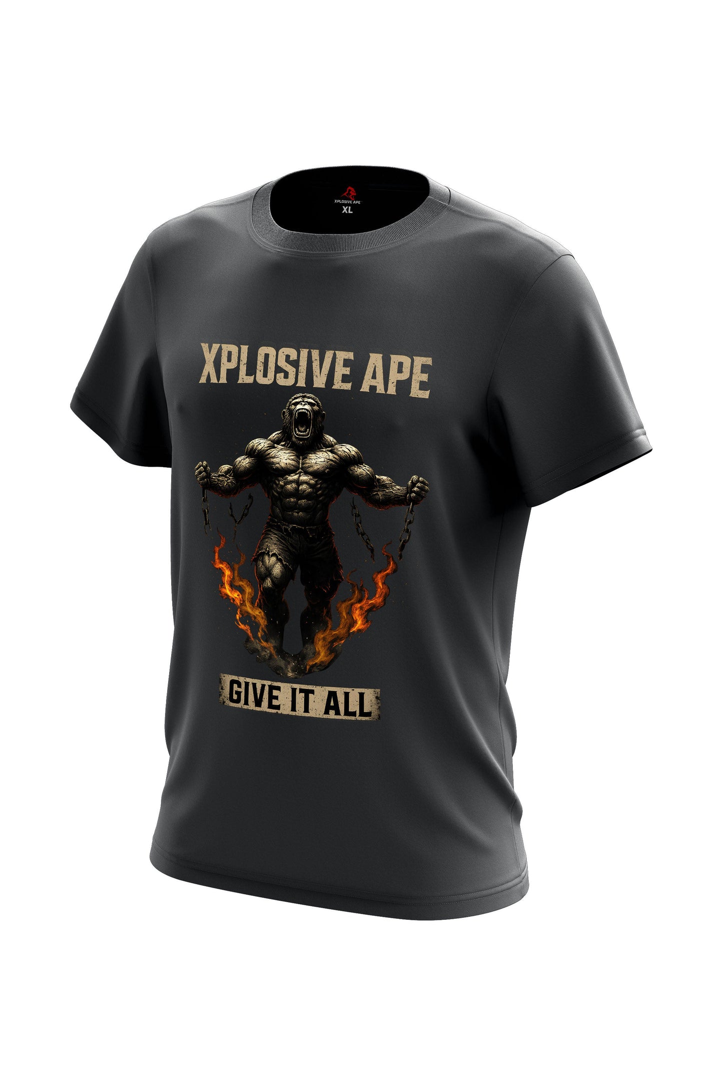 XAPE Hellbound Titan Tee - Charcoal