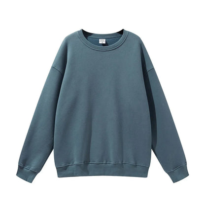 High Quality Crewneck Sweatshirt - Unisex Heavyweight Cotton for Autumn Style