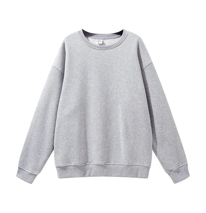 High Quality Crewneck Sweatshirt - Unisex Heavyweight Cotton for Autumn Style