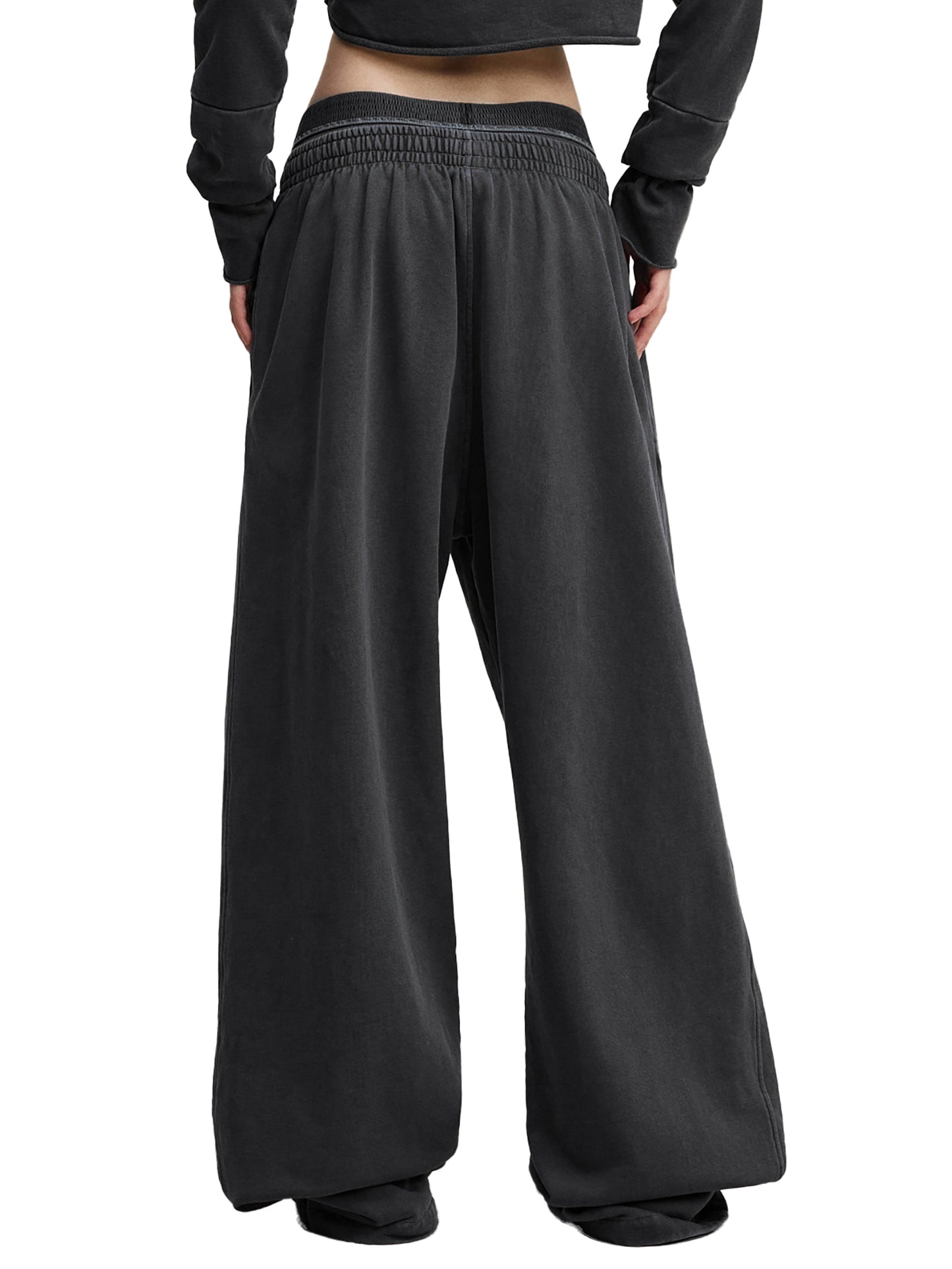 Vintage Washed Waist Pants - Premium Gym Sweatpants | BRACE