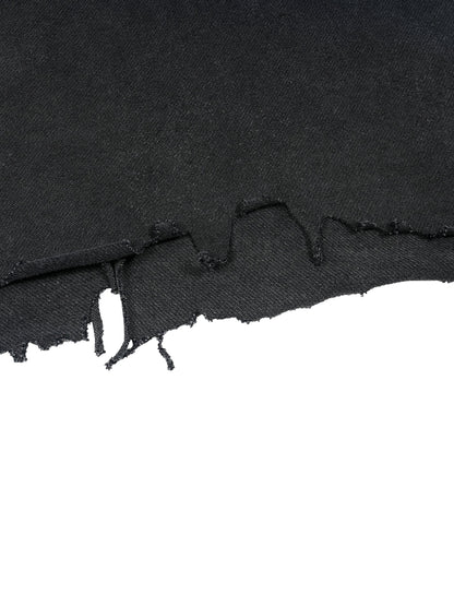Vintage Wash Boxy T-Shirt - Distressed Hem Gym Tee | BRACE
