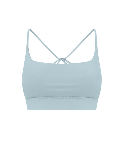 Strappy Criss Cross Yoga Sports Bra