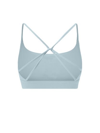 Strappy Criss Cross Yoga Sports Bra