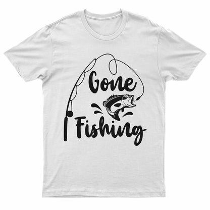 Mens Premium 200gsm Cotton Fishing Logos T-shirt