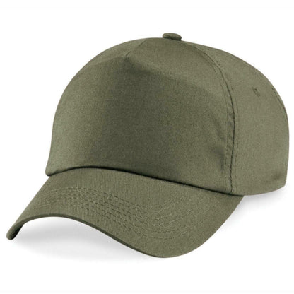 Adults Beechfield Original 5 Panel Adjustable Cotton Baseball Cap