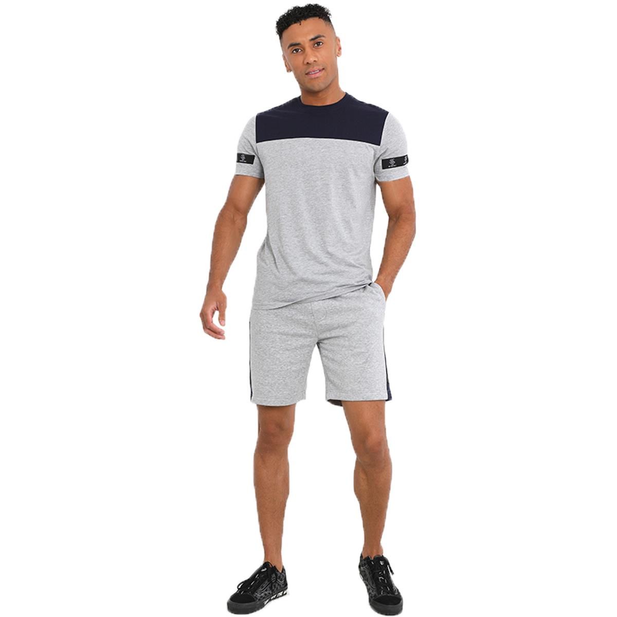 Mens 69Meadvale Short Sleeve Top & Shorts Set