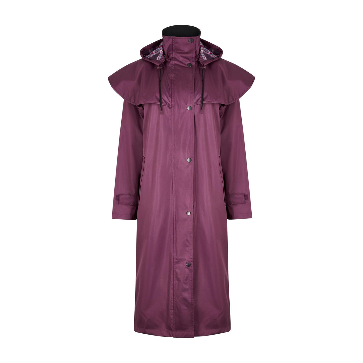 Womens Sandringham Waterproof Equestrian Long Cape Coat