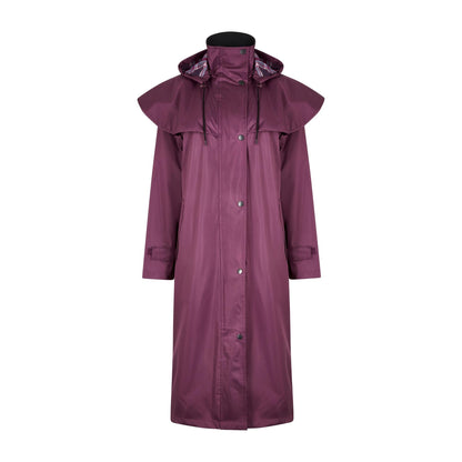 Womens Sandringham Waterproof Equestrian Long Cape Coat
