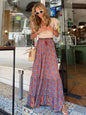 Women's Floral Print Maxi Skirt