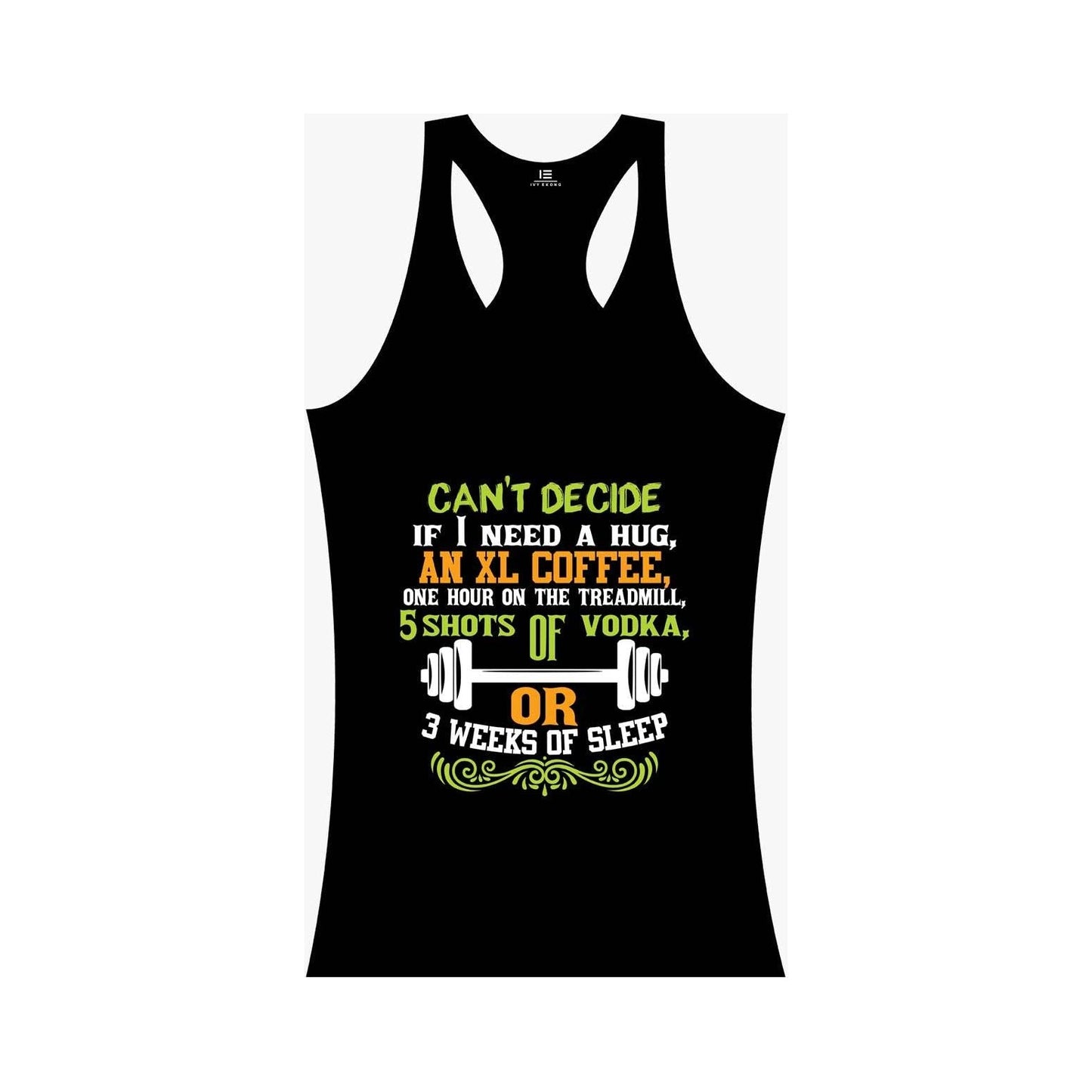 BLACK Gym Top