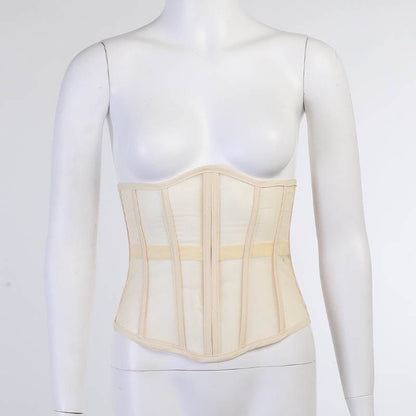 DUBAI Ivory Boned Corset