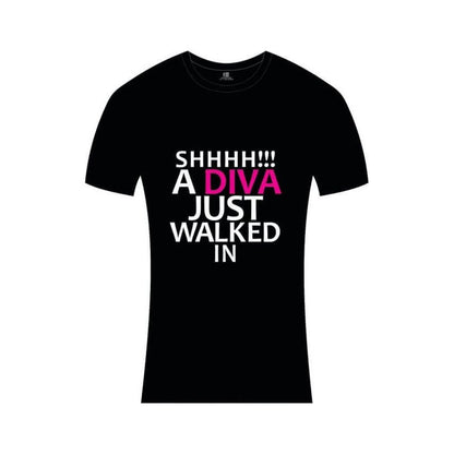 DIVA  Black Tshirt