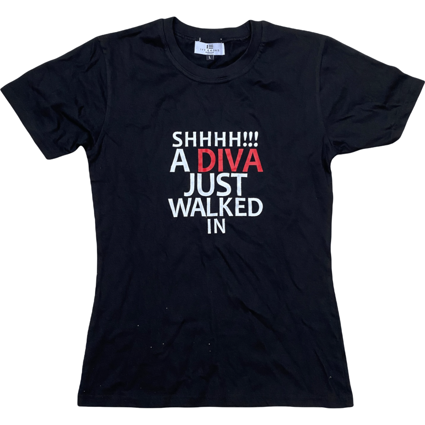 DIVA  Black Tshirt