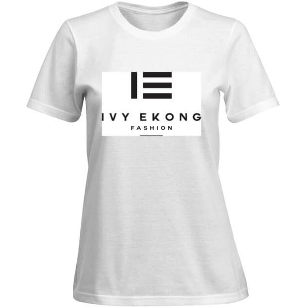IVYEKONGFASHION Logo White Tshirt