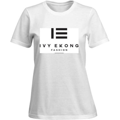 IVYEKONGFASHION Logo White Tshirt