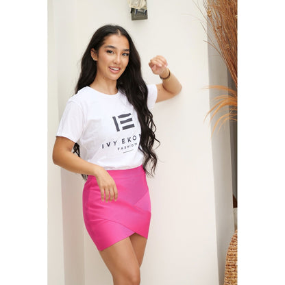 IVYEKONGFASHION Logo White Tshirt